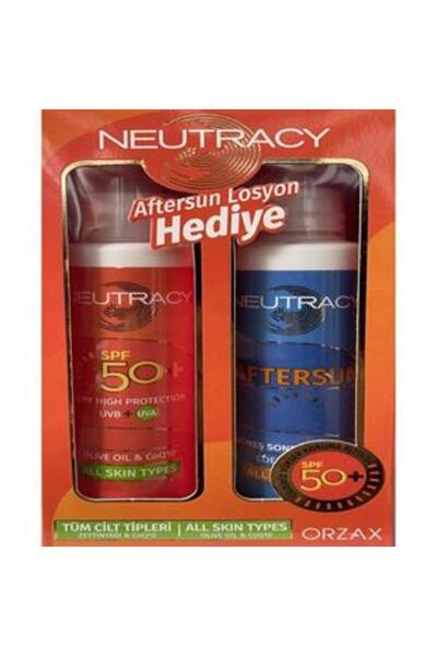 Neutracy Güneş Koruyucu Set Tüm Ciltler İçin - Güneş Losyonu SPF50+ 150 ml - ...