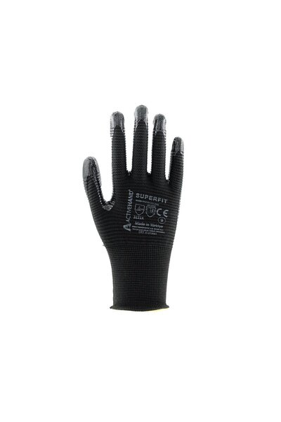 ACTIVEHAND قفازات بوليستر مطلية بالنتريل مسننة من الداخل من نوع SUPERFİT SY/S...