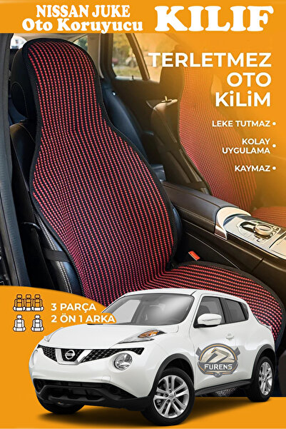 STS Oto Aksesuar غطاء مقعد سيارة نيسان جوك متوافق مع سلسلة كريستال بريستيج، م...