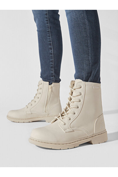 Kappa Γυναικεία μποτάκια μέχρι τον αστράγαλο μπεζ KAPPA-242885 DEENISH 1210 STONE/WHITE