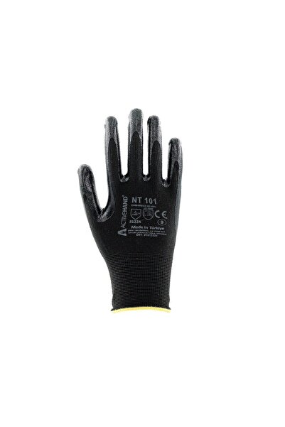 ACTIVEHAND NT 101 SY/SY NO:9 Nitril Kaplı Polyester Eldiven