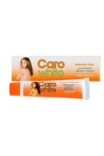 Caro White Cosmetic Cream for Whitening and Brightening with Carrot Oil and Vitamin E, 30ml