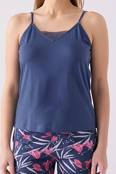 Pierre Cardin Women's Purple Dressing Gown Long Sleeve Rope Strap V-Neck 3-Piece Pajama Set