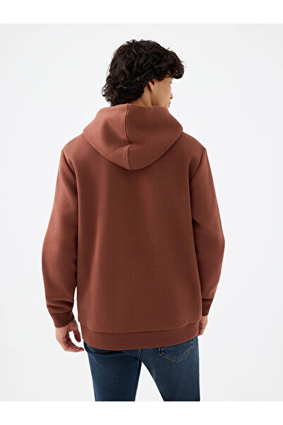Loft Regular Fit Brown Men's Sweatshirt Lf2034269