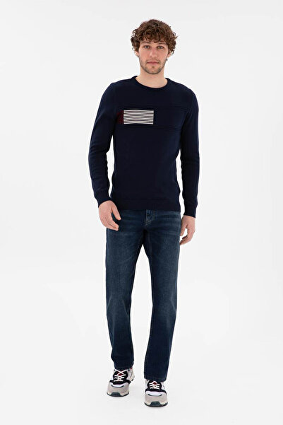 U.S. Polo Assn. Vivien24K-U Сині чоловічі джинси 2091815