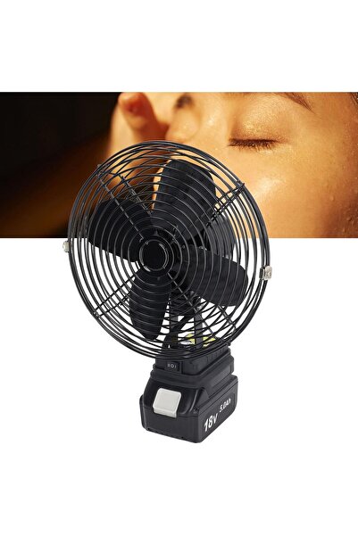 Generic Camping Fan, 8In 30W Battery Operated Fan with Brushless Motor