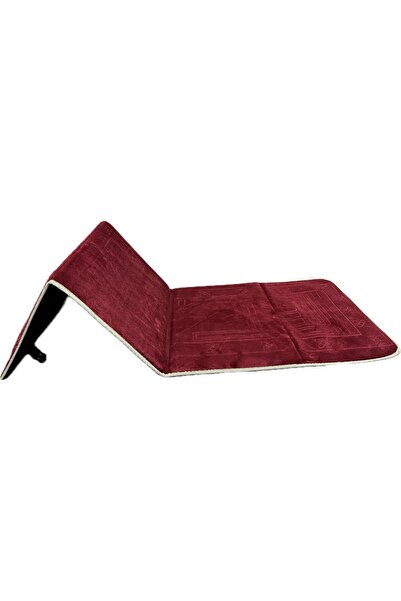 MAPLE LEAF Home Prayer Mat, 55x147 cm, Maroon, DT-469