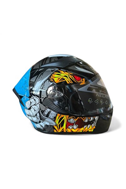 RS2 Vizörlü Tam Kapalı Motosiklet Kaskı – ECE Belgeli Güvenli Tasarım