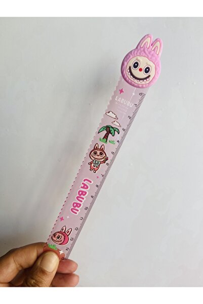 synshop Labubu figure ruler 15 cm stationery school supplies