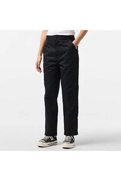 Dickies Phonenix Cropped Kadın Siyah Pantolon
