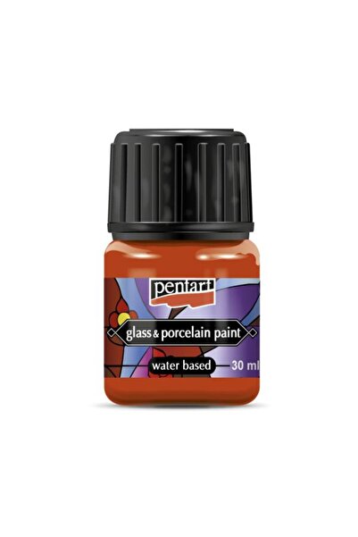 Pentart GLASS & PORCELAIN PAINT 30ML ORANGE