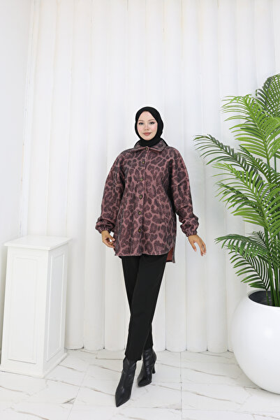 sorisso Жакет з леопардовим принтом з буклетної тканини