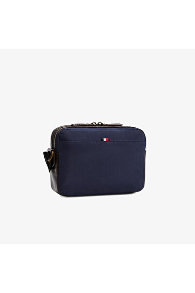Tommy Hilfiger Casual Prep Erkek Mavi Çapraz Çanta
