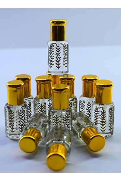 mussk 12 pieces of original white transparent perfume oil 6 ml
