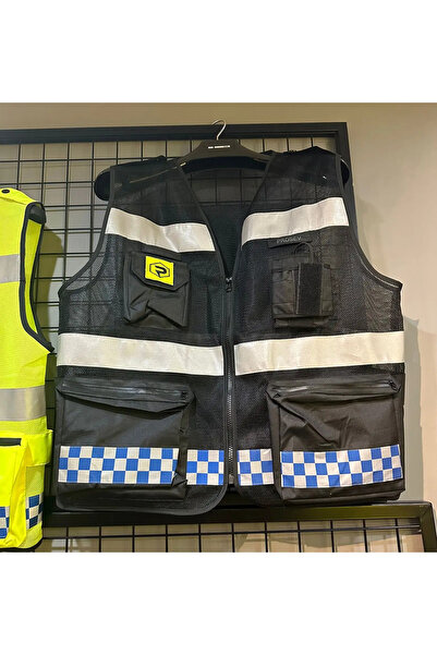 Prosev Reflective Vest Black