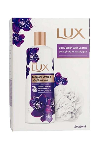 LUX غسول الجسم المعطر باللوفة - زهرة الأوركيد السحرية، 250 مل