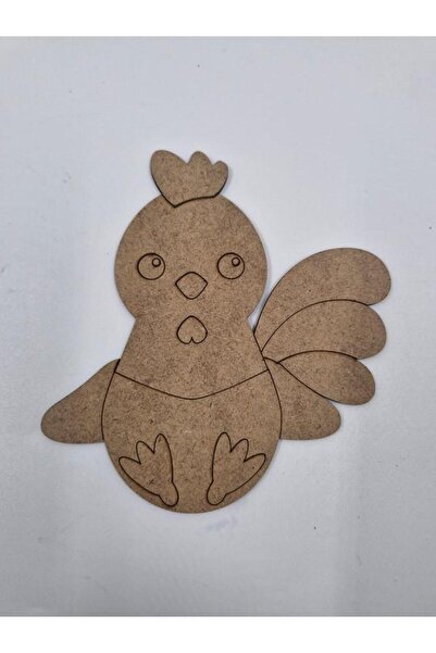 Mu Art Ahşap 15 قطعة من رسم الخشب اللطيف على شكل كتكوت، نشاط فني للمدرسة، رقم...