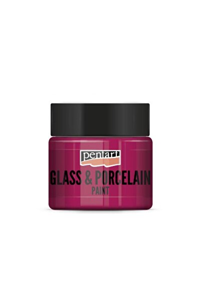 Pentart GLASS & PORCELAIN PAINT 30ML MAGENTA