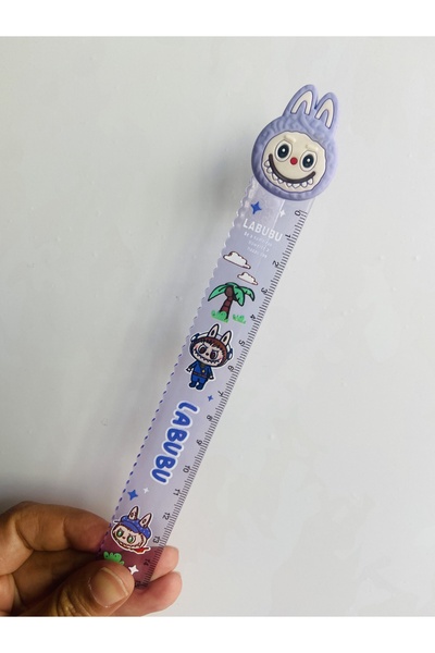 synshop Labubu Figure Ruler 15 cm Stationery School Supplies