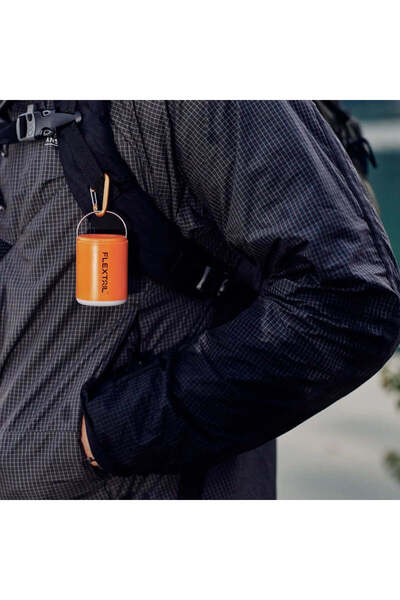 Flextail Pompa de aer electrica TINY PUMP 2X, IP44, USB, lanterna LED, 1300 m...