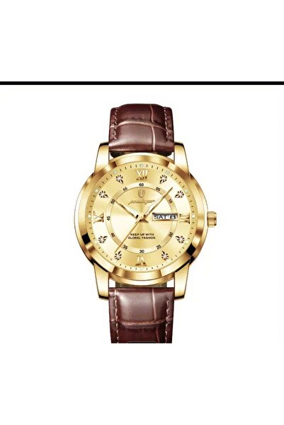 ORVIO Group Waterproof Crystal Glass Wristwatch