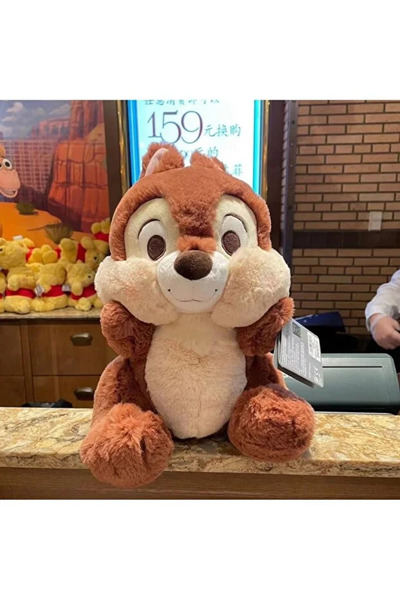 SHOPORİBO Sincap Peluş Oyuncak Disney Sincap Uyku Arkadaşı 40cm Büyük Boy