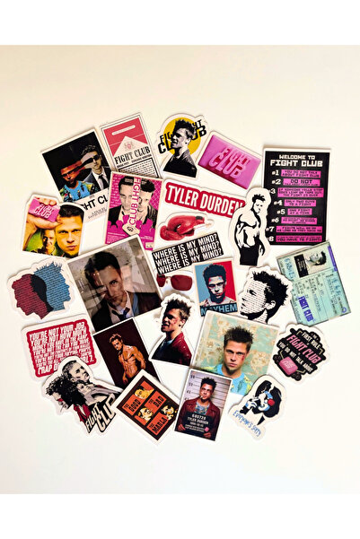 Studio D arte DIY KIT Set de autocolante pentru Fight Club Bullet Journal Age...