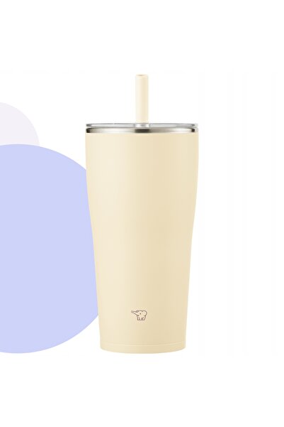 Other ZOJIRUSHI SX-HA72H-CM 720 ml Beige Thermo Mug with Straw for Car