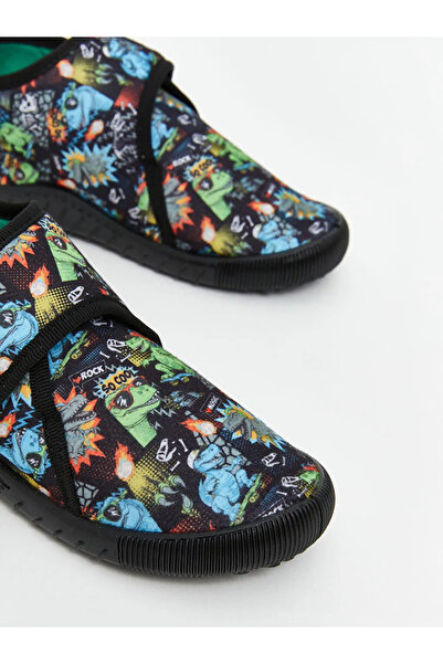 LC Waikiki LCW STEPS Siyah Baskılı Erkek Çocuk Panduf