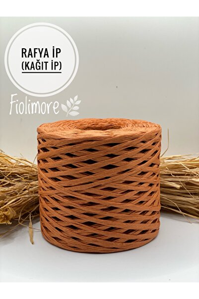 Fiolimore Σχοινί ράφια (200 γραμμάρια) Σχοινί χαρτί για τσάντες, καπέλα, παντ...