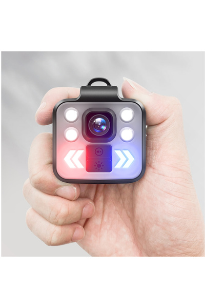 StartONTeam Mini Portable Camera 1080P FHD with Video Recording, LED Flashlight, Warning Mode, for Any Situation