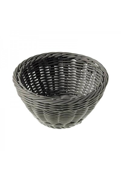 LEONE Polypropylene serving basket, Vanity, grey