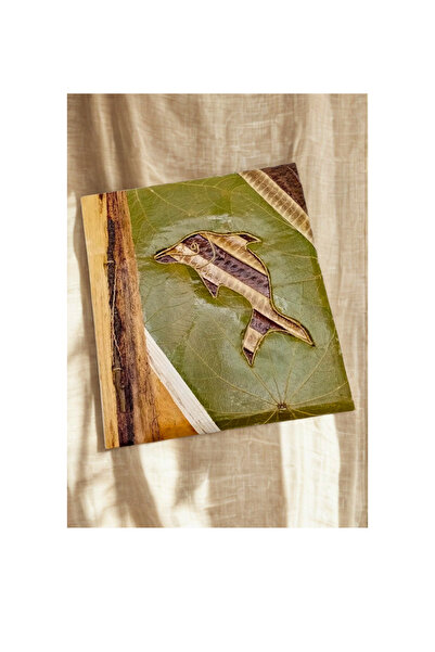 Home Doğal Malzemelerden Papirüs Yapraklı Hatıra ve Not Defteri , El Yapımı K...