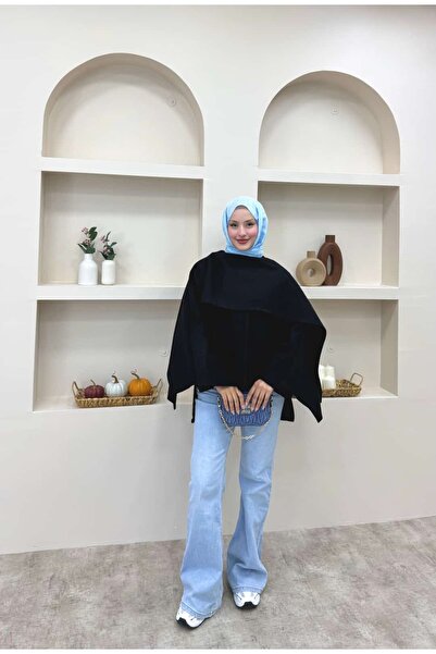 lurex moda One Button Cashmere Jacket with Cape