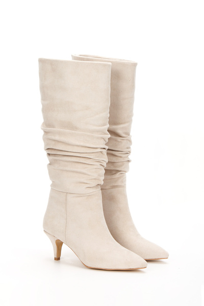 DYG STORE Women's 6 cm Thin Heeled Pointed Toe Boots