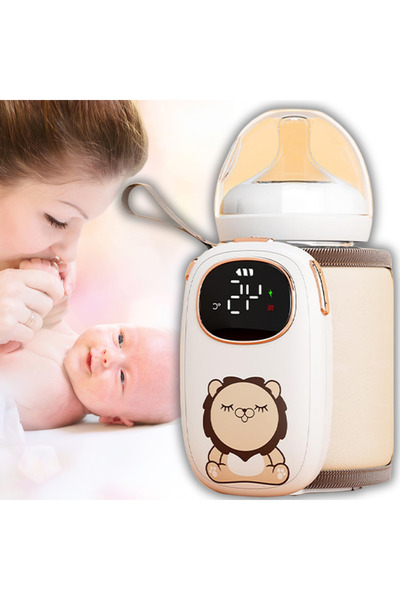 CZAY Încălzitor de biberon, încălzire rapidă, menține cald 24 de ore, 6 vitez...