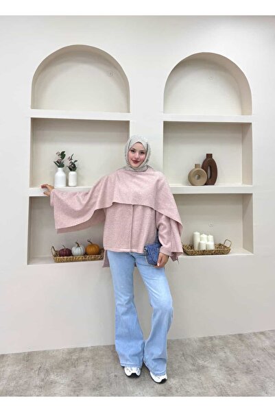 lurex moda One Button Cashmere Jacket with Cape