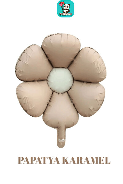 Bunloon Papatya Şekilli Folyo Balon – Parti ve Doğum Günü Balonu