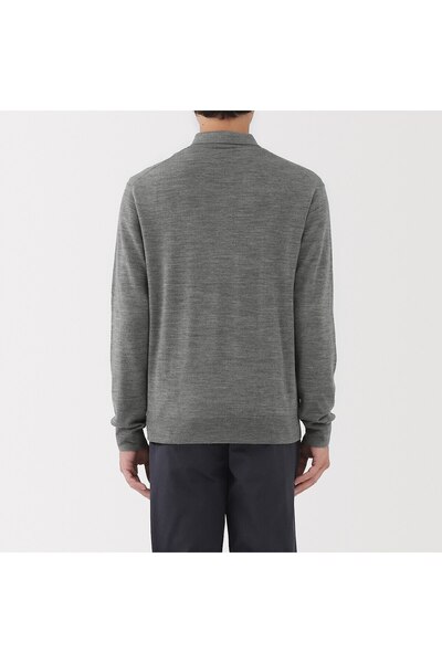 Muji Washable High-Gauge Polo