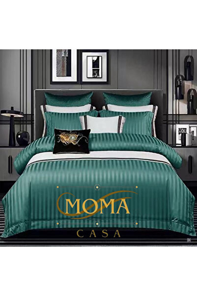 moma casa Bed linen, Damask, 6 pieces, 2 persons, 230x250cm