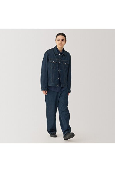 Muji Kapok Blended Denim Jacket