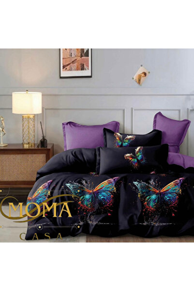moma casa Bed linen, 6 pieces, 2 persons, 230x250cm, thick fineness