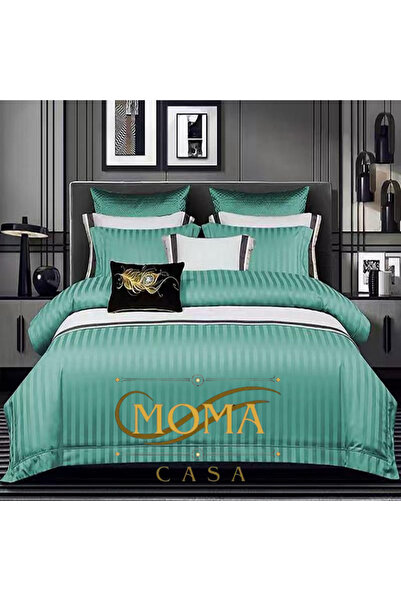 moma casa Bed linen, Damask, 6 pieces, 2 persons, 230x250cm