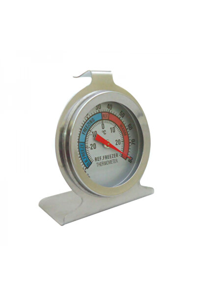Lacor Analogue stainless steel thermometer with foot for refrigerator, -30/30ºC