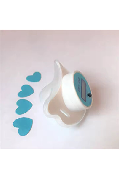 StartONTeam Electronic Pacifier Thermometer for Babies, Oral Temperature Measurement Fever Alarm Memory Function