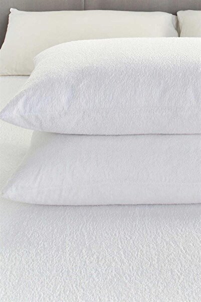 Mossyna Cotton Liquid-Proof 2-Piece Zippered Pillow Protector