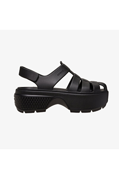 Crocs Stomp Fisherman Sandal Unisex Siyah Sandalet