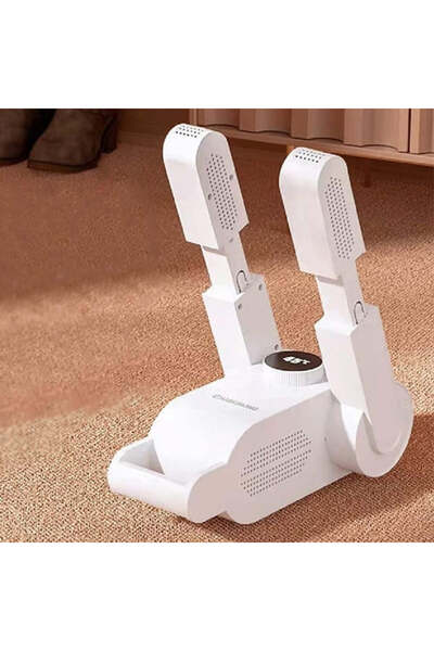 Deliny Electric Shoe Dryer with UV Sterilization Function, Adjustable Stand, Timer, Foldable Design