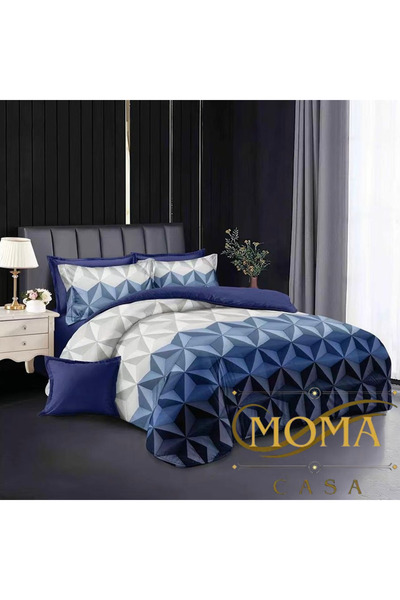 moma casa Bed linen, 6 pieces, 2 persons, 230x250cm, thick fineness