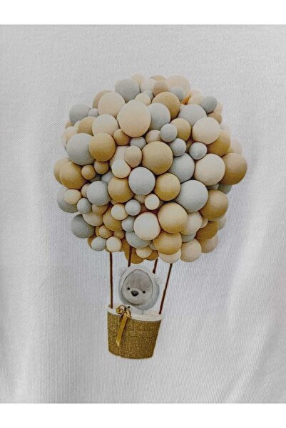 Ersel Baby Cotton Balloon Print Romper - Long Sleeve and Comfortable